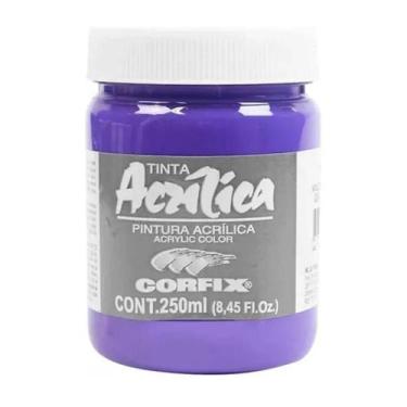 Imagem de Tinta Acrílica 250ml G1 181 Violeta Cobalto Corfix, 181 - VIOLETA COBA