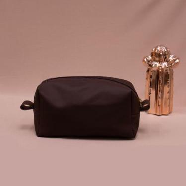 Imagem de Necessaire Média Feminina Organizador de Maquiagem Multiuso Bolsa Viag