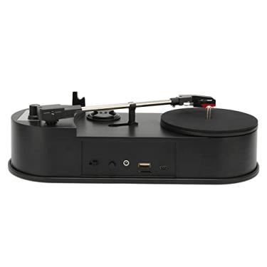 Imagem de Mini Turntable Record Player, Converter Discos de Vinil para MP3 Diretamente para USB ou Cartão de Memória, Player Portátil, Material ABS de, Plug and Play, Interface USB 2.0