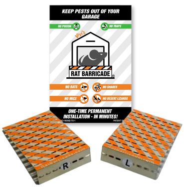 Imagem de Vivi's Rat Barricade | Também impede ratos, cobras e lagartos do deserto | Fácil instalação | Sem veneno, sem armadilhas | Feito nos EUA