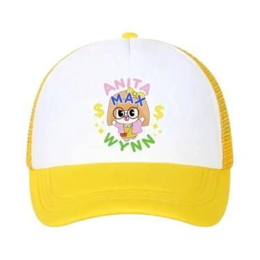 Imagem de Boné de Caminhoneiro Unissex de Malha - Snapback com Aba Curva para Ve
