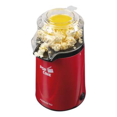Imagem de Pipoqueira POP CINE Vermelha com Dosador 1200 Watts 110 Volts - 9393 -
