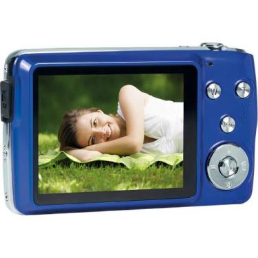 Imagem de Camera Digital Agfaphoto DC8200 Zoom 8X + Memoria SD 16 GB - Azul