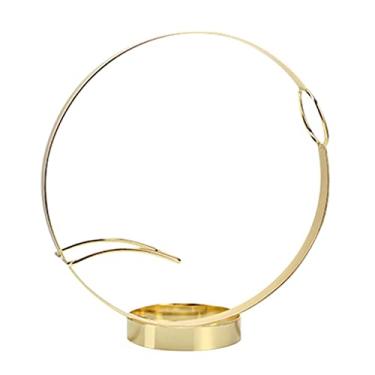 Imagem de Rack de vinho tinto, rack de armazenamento de vinho, suporte redondo para bancada display de mesa barra de garrafa única utensílios de vinho antiferrugem para sala de estar rack de armazenamento de