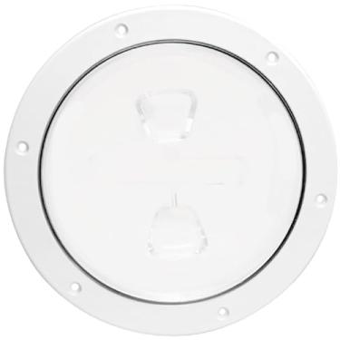 Imagem de Beckson DP62-W Placa de convés rosqueada, branca