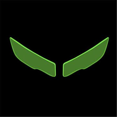 Imagem de Acc-Creativity Lente de tela de proteção da tampa do farol frontal de acrílico para motocicleta compatível com Honda ADV 150 2019-2020 (verde)