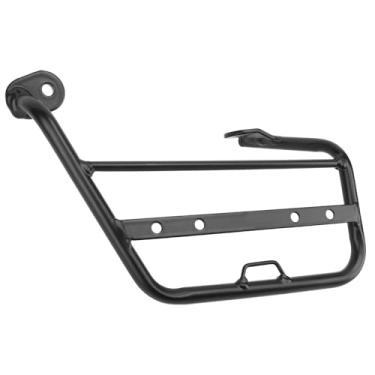 Imagem de Rack do Suporte para Bagagem Lateral, Forte Rolamento de Carga Resistente a Rastreios de Motocicleta Rack Bagagem Lateral Melhorada para Z650RS 2022-2024 (Lado esquerdo)
