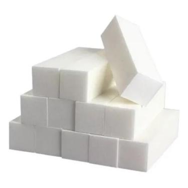Imagem de Kit 10 Lixas Bloco Polidora Unhas Acrílico Gel Fecha Poros - Ofertas P