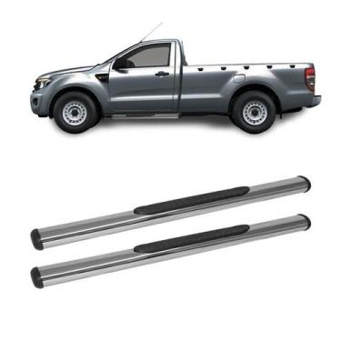 Imagem de Estribo Ranger 2018 2019 2020 2021 2022 Cab Simples Cromado - CCF