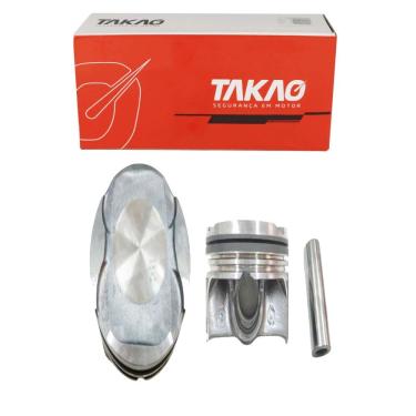 Imagem de Pistão (Jg) Sandero 1.0 12V 2016 A 2021 / Logan 1.0 12V 2016 A 2021 / Kwid 1.0 12V 2016 A 2021 - Takao Pre10B050