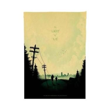 Imagem de Retro Vintage the Last of Us Parte 2 Poster HD Canvas Art Decoração De