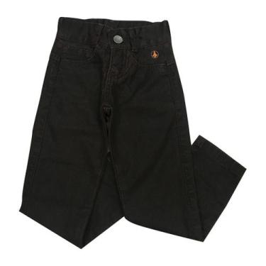 Imagem de Calça Jeans Infantil Estilo - Papush, 6, Laranja