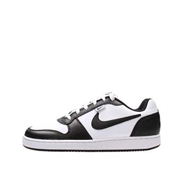Imagem de Nike Tênis de corrida masculino Ebernon Low, Branco Preto Lobo Cinza 102, 39