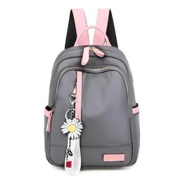Imagem de Mochila Media Feminina Impermeável Pequena Barata Pratica Moderna Vári