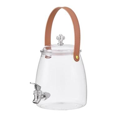 Imagem de Dispensador De Bebidas Para Frigorífico,Dispensador de Água Impermeável para Frigorífico | Jarra De Chá Em Grau Alimentar Com Grande Capacidade Para Casa Festa Bar Piquenique Exterior