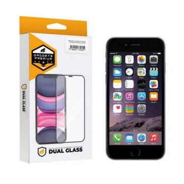 Imagem de Película Dual Glass compatível com iPhone 6s Plus - Preto - Gshield - 