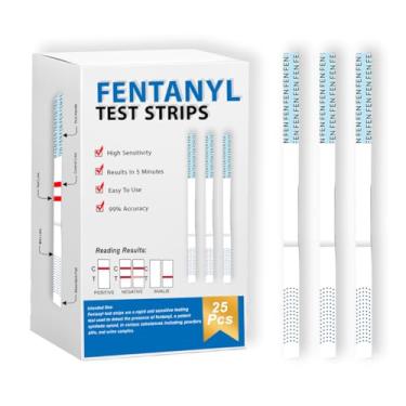 Imagem de Emnce Company Tiras de Teste de Fentanil Emnce Kit de Teste de Drogas Doméstico - Preciso para Substâncias Em Pó, Líquidos e Comprimidos | Kit de Teste de Urina para Detecção de Opióides Sintéticos |