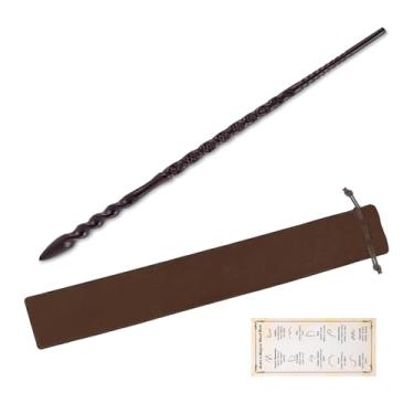 Imagem de EnchantZone Magic Wizard Wand Resin Witch Sorcerer Wands for Kids Cosplay Party Halloween Costume Accessories, Helix