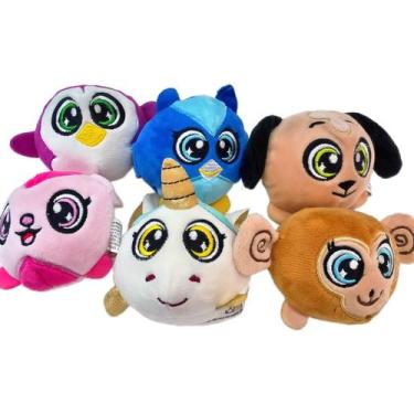 Imagem de Pelúcia Squish Mania Animais Coleção Completa com 6 - Toyng, Squish Ma