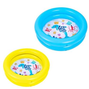 Imagem de Piscina Infantil Inflável Redonda Pvc 2 Anéis 46 Litros - Maxsol