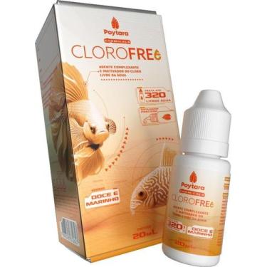 Imagem de Poytara Chemicals Clorofree Anticloro 20ml Aquário Tanque
