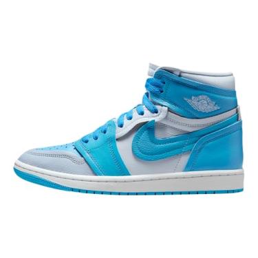 Imagem de Tênis feminino Air Jordan 1 High Method of Make (FB9891-404, cor azul/azul universitário/azul hidrogênio/azul pó escuro), Matiz azul/azul universitário/azul hidrogênio/pó escuro, 40