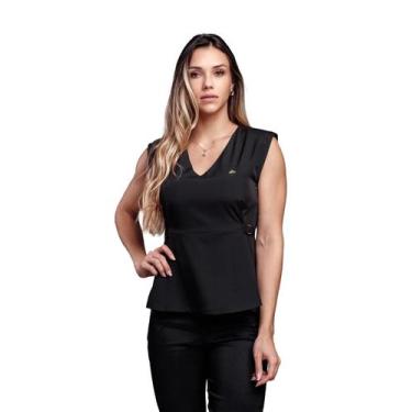 Imagem de Blusa Feminina Smart HighTech - GroomerBr, Preto, 3G