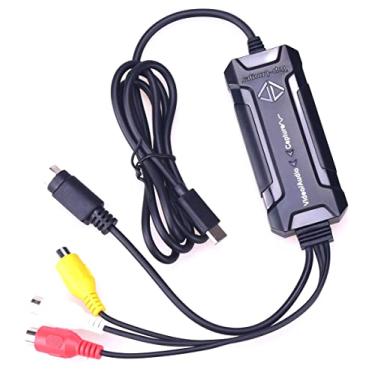 Imagem de Top-Longer Cassete tipo C/conversor de fita/conversor de VHS para digital para cassete VHS para DVD com Windows 11/10 e Mac OS X Ventura 13.0.1 - versão atualizada