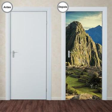 Imagem de Adesivo Decorativo de Porta - Machu Pichu - 244pt - Allodi