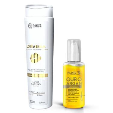Imagem de NS3 Brasil Reparador Ouro Argan e Loira Bala Long Lasting KIT