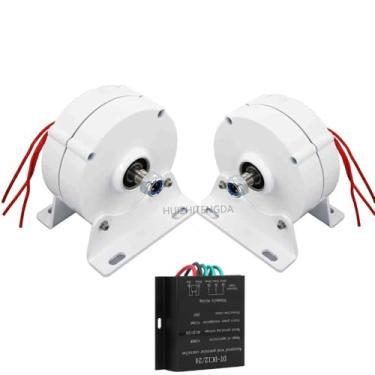 Imagem de 12V,12000W Ímã Permanente Gerador de Motor Elétrico, Motor de Ímã Permanente Start-Up 2M/S Avaliado 13M/S para Sistema Solar Eólico de Barco em Casa