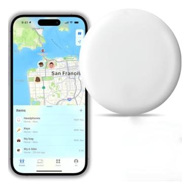 Imagem de Air Tag Rastreador Gps Localizador para Apple IOS Find My Mala Pet Carro Moto Alcance Global Bluetooth Acelerômetro Orador Compatível com Find My