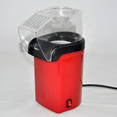 Imagem de Máquina de fazer pipoca de ar quente – Pipoqueira elétrica para lanches saudáveis e sem óleo, pequeno aparelho de bancada para casa, bolo e pipoca de manteiga de amendoim – Uso rápido e fácil