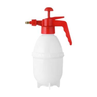 Imagem de Ｂｅｓｇａ Pulverizador de bomba manual, garrafa de spray de água de pressão, alça antiderrapante, multiuso com bico de latão ajustável para flores e gramado, Branco 0.8l