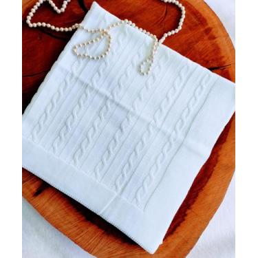 Imagem de Manta em linha de Tricô100% acrílico100% antialérgico - locomotiva, br