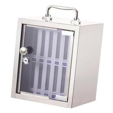 Imagem de AsrMyjcx Organizador de armário para armazenamento de telefone, pode ser transportado na mão, estojo de bolso para armazenamento de gráficos, suporte para, 12 Vagas