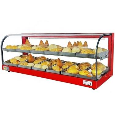 Imagem de GD12 - Estufa Gama para salgados 12 bandejas Dupla Vermelha - 127V - O