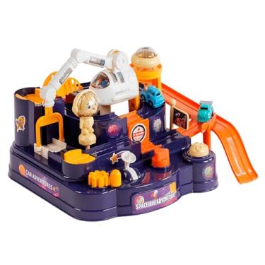 Imagem de Pista de Carrinhos com Controle Manual de Atividades - Viagem Espacial