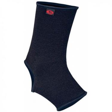 Imagem de Tornozeleira Realtex Elástica Cano Curto, G, Preto