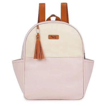 Imagem de Mochila De Maternidade Hug Boston Rosa