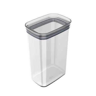 Imagem de Pote Organizador Plástico Transparente 2,3L Hermético Ou