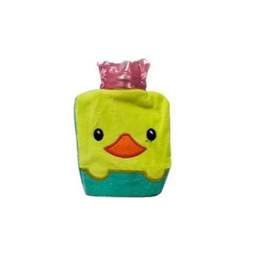 Imagem de Mini bolsa de lã para água quente com forro de desenhos coloridos - Li