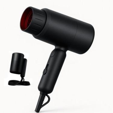 Imagem de Secador de Cabelo Profissional 1400W Dobrável com Tecnologia Iônica - 