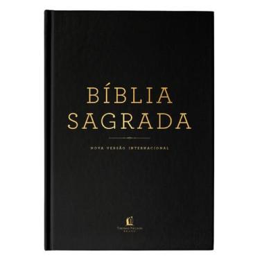 Imagem de Livro - Bíblia NVI, Capa Dura, Preta, Econômica, Clássica