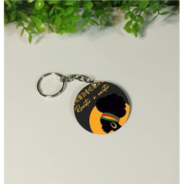 Imagem de Chaveiros em MDF Consciência Negra - Modelo 1 Personalizado - MDF Arte