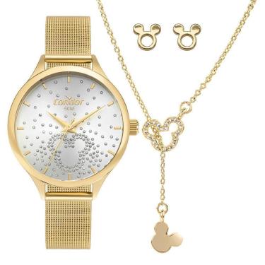Imagem de Kit Condor Feminino Mimos E Sutilezas Dourado - CO2036MZI/K4K-Feminino