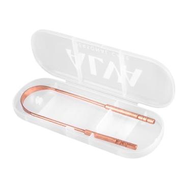 Imagem de Estojo de Proteção Case para Raspador de Língua de Cobre Higiene Bucal