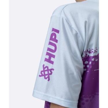 Imagem de Camiseta Masculina HUPI Bike Naja Roxo/Branco-Masculino