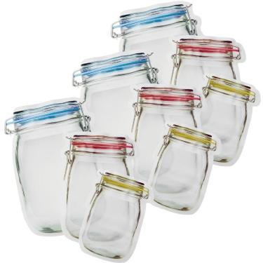 Imagem de 3 Organizadores Sacos Térmicos Zip Lock Ecobag Kit 05 Un