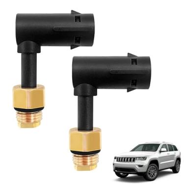 Imagem de SYudwen Kits de reparo de suporte pneumático de cotovelo de suspensão de 2 peças compatíveis com D0dge Ram 1500 2020-2011 Grand Cherokee 2020-2011 OEM # 68029903AC 68029903AD 68029903AE 68059905AB